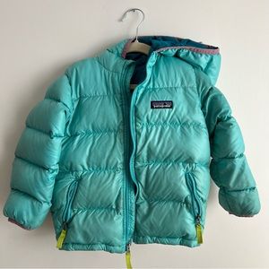 Patagonia kids hi-loft down puffer jacket